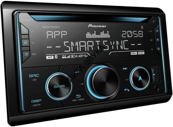 Автомагнитола Pioneer FH-S725BT 2-DIN с FM/AM, USB, Bluetooth, Smart Sync  Автомагнитола Pioneer FH-S725BT