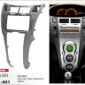 Переходная рамка CARAV 11-401 для TOYOTA Yaris, Vitz, Platz 2005-2010 (Black)