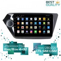 Штатная магнитола Kia Rio 3 2011-2016 Parafar PF106AHD-Low Android
