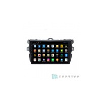 Штатная магнитола Toyota Corolla 2008-2010 (Black) Parafar PF692AHD Android
