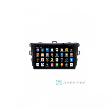 Штатная магнитола Toyota Corolla 2008-2010 (Black) Parafar PF692AHD Android Штатная магнитола Toyota Corolla 2008-2010 (Black) Parafar PF692AHD Android