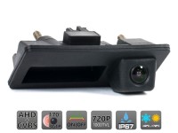 Штатная камера заднего вида Audi, Porsche, Skoda, VW Avel AVS327CPR 003 AHD/CVBS с переключателем HD и AHD