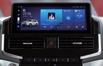 Штатная магнитола Toyota Land Cruiser 200 2007-2015 в стиле LC300 Carmedia HP-T1206 Android CarPlay 4G SIM Штатная магнитола Toyota Land Cruiser 200 2007-2015 в стиле LC300 Carmedia HP-T1206 Android CarPlay 4G SIM