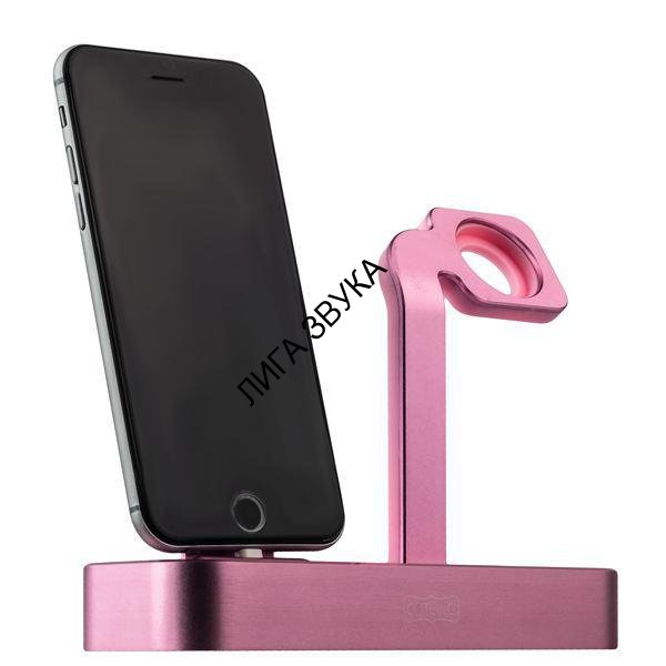 Док-станция COTEetCI Base 6 Dock для Apple Watch & iPhone CS2095-PK Pink 