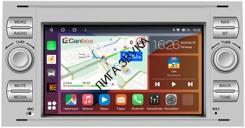 Штатная магнитола Canbox H-Line 7647 4/64 Ford S-Max 2006-2010 Android (4G-SIM, DSP, IPS) silver Штатная магнитола Canbox H-Line 7647 4/64 Ford S-Max 2006-2010 Android (4G-SIM, DSP, IPS) silver
