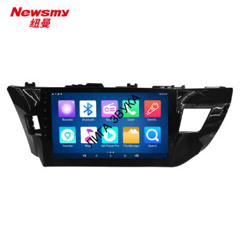 Штатная магнитола Toyota Corolla E180 / E170 2012-2016 Carmedia NM-7113 Android 5.1 4G LTE Newsmy NM-7113 - Штатная магнитола Toyota Corolla E180/E170 2013+ вместо штатной рамки, 10'', 1024*600 