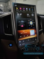 Штатная магнитола Toyota Land Cruiser 200 2016+ Комфорт, Элеганс ZhiFang Carmedia ZF-1829L-Q6 Tesla Style DSP 