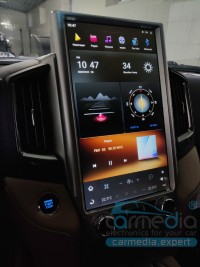 Штатная магнитола Toyota Land Cruiser 200 2016+ Комфорт, Элеганс ZhiFang Carmedia ZF-1829L-Q6 Tesla Style DSP 