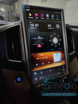 Штатная магнитола Toyota Land Cruiser 200 2016+ Комфорт, Элеганс ZhiFang Carmedia ZF-1829L-Q6 Tesla Style DSP  Штатная магнитола Toyota Land Cruiser 200 2016+ Комфорт, Элеганс ZhiFang Carmedia ZF-1829L-Q6 Tesla Style DSP 