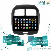 Штатная магнитола Mitsubishi ASX Parafar PF026XHD Android 8.1.0 4G LTE 