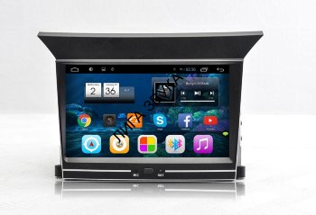 Штатная магнитола Honda Pilot 2008-2015 Carmedia DABT-3706 Штатная магнитола для Honda Pilot 2008-2016 - Carmedia DABT-3706 (черная алюминиевая рамка) на Android 6.0