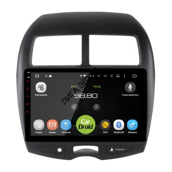 Штатная магнитола Mitsubishi ASX, Citroën C4 AirCross, Peugeot 4008 Roximo CarDroid RD-2614F DSP Android Roximo CarDroid RD-2614F - Штатная магнитола Mitsubishi ASX Android