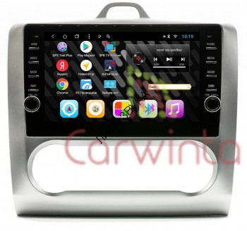 Штатная магнитола Ford Focus II 2005-2011 Carwinta KV-1081T8 Android 8.1 (рамка под климат)  Штатная магнитола Ford Focus II 2005-2011 Carwinta KV-1081T8 Android 8.1 (рамка под климат) 