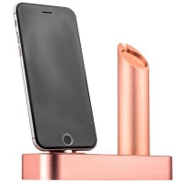 Док-станция COTEetCI Charging Cradle для Apple Watch & iPhone CS2045-MRG Pink-gold