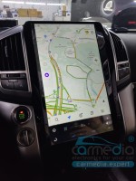 Штатная магнитола Toyota Land Cruiser 200 2007-2015 CarMedia ZF-1816-GE Tesla Android 13 