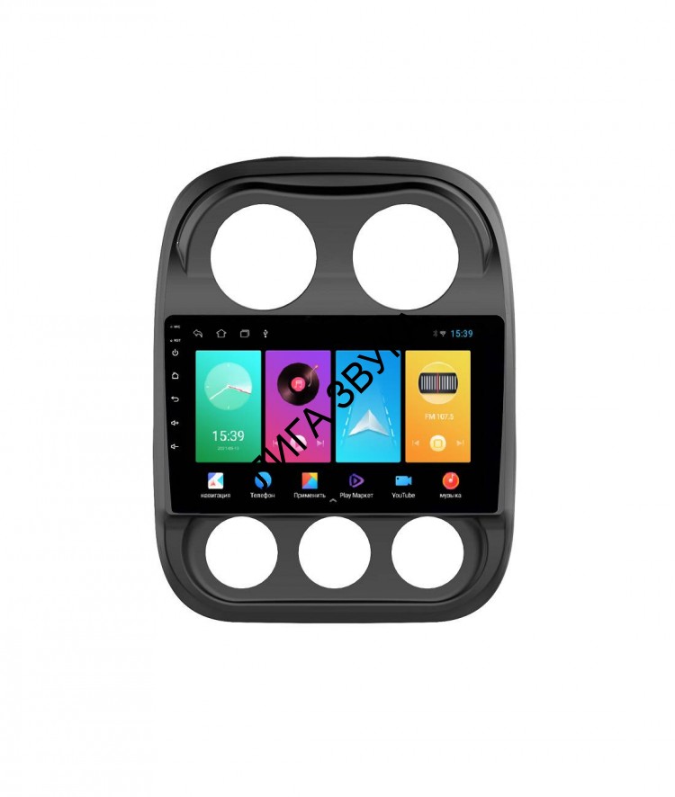 Штатная магнитола Jeep Compass 2010-2016 FarCar D1078M Android