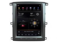 Штатная магнитола Toyota Land Cruiser 100 2002-2007 Carmedia ZF-1301-Q6 Tesla Style