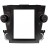 Штатная магнитола Toyota Highlander U40 2007-2013, для авто без JBL Canbox H-Line Tesla style 9.7 дюймов 6/128 5627-A22S19 Android 4G-SIM, DSP, QLed
