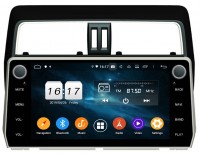 Штатная магнитола Toyota Land Cruiser Prado 150 2017-2019 CarMedia KD-1007 Android 9.0 DSP