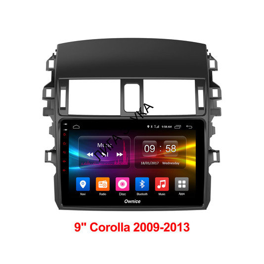 Штатная магнитола Toyota Corolla E150 2006-2013 Carmedia (Ownice C500) OL-9605 4G LTE