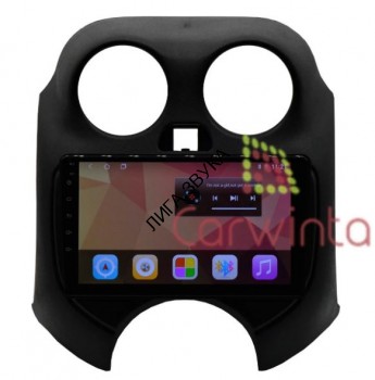 Штатная магнитола Nissan Micra 2010-2013 Carwinta CF-3286B Android 9.0   Штатная магнитола Nissan Micra 2010-2013 Carwinta CF-3286B Android 9.0  