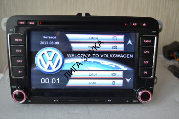 Штатная магнитола VW Universal Jencord OC Wince	 Штатная магнитола VW Universal Jencord OC Wince	