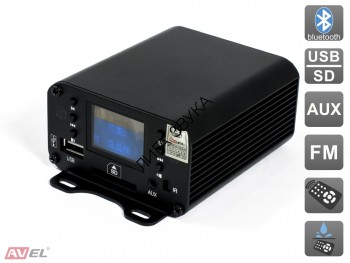Двухканальный усилитель для мотоцикла AVel AVS075W (DRC111BT) Двухканальный усилитель для мотоцикла DRC111BT