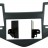 Переходная рамка Chevrolet Cruze 2009-2012 Intro RCV-N08 2DIN