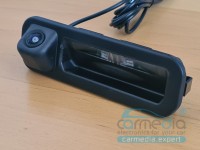 Камера заднего вида Ford Focus 3 (2011-2017) дорестайл, Focus 3 (2015-2017) CARMEDIA CM-8010-FF3 Night Vision (ночная съёмка) с линиями разметки (Линза-Стекло)  