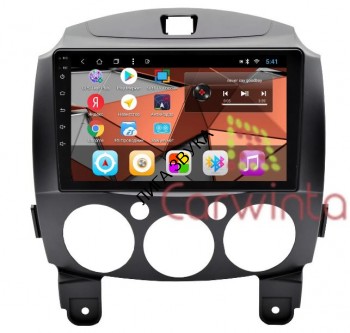 Штатная магнитола Mazda 2, Demio 2007-2014 Carwinta CF-3086B Android 9.0  Штатная магнитола Mazda 2, Demio 2007-2014 Carwinta CF-3086B Android 9.0 