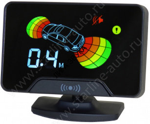 Парктроник AAALINE LCD-18 Black/Silver/White Парктроник AAALINE LCD-18 Black/Silver/White