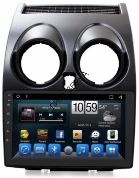 Штатная магнитола Nissan Qashqai 2006-2013 Carmedia KR-9119-T8 Android  Carmedia KR-9119-T8 - Штатная магнитола Nissan Qashqai 2006-2013 Android 7.1/8.1  