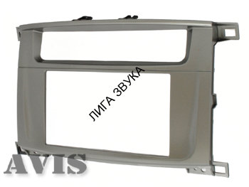 Переходная рамка 2DIN Toyota Land Cruiser 100 AVIS AVS500FR (#135) Переходная рамка AVIS AVS500FR для TOYOTA LAND CRUISER 100, 2DIN
