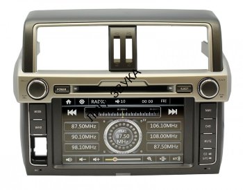 Штатная магнитола Toyota Land Cruiser Prado 150 2013-2017 Trinity ms-me1074 
Штатная магнитола Trinity для Toyota Prado 150 (2013+)