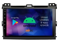 Штатная магнитола Toyota Land Cruiser Prado 120 2002-2009 Airoc RM-1105 Android DSP 4G