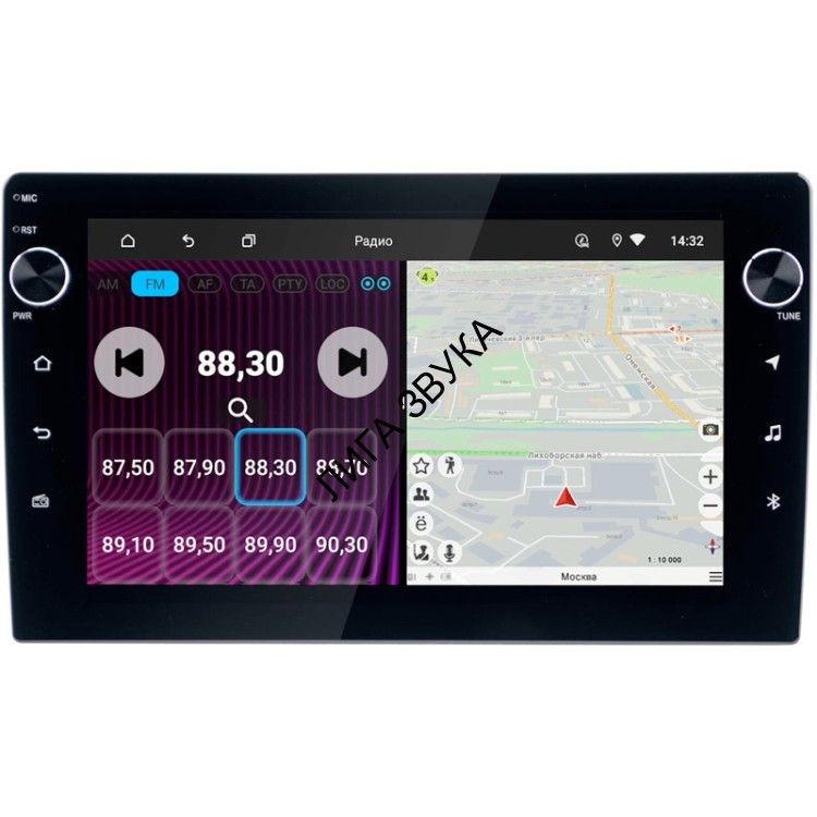 Штатная магнитола Toyota RAV4 4 (XA40) 2012-2019 TSA-7440-FC550 (для авто с одной камерой) на Android (4/64, DSP, QLed) С крутилками 