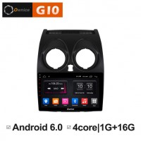 Штатная магнитола Nissan Qashqai 2006-2013 Carmedia OL-9662-MTK 4G LTE Android 6.0 