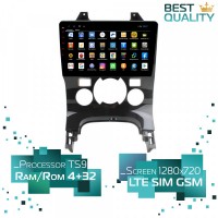 Штатная магнитола Peugeot 3008 2010 + Parafar PF082AHD Android