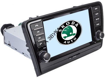 Штатная магнитола Skoda Octavia A7 2013+ Jencord Android 4.4.4   Штатная магнитола 2DIN Skoda Octavia Jencord Android 4.4.4  