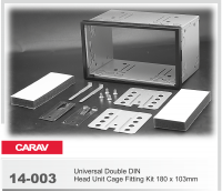 Универсальная корзина для крепления 2-DIN магнитолы CARAV 14-003