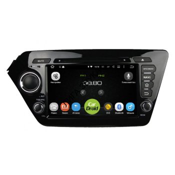 Штатная магнитола KIA Rio (QB) 2011-2017, K2 (QB) 2011+ Roximo CarDroid RD-2304D DSP Android Roximo CarDroid RD-2304 - Штатная магнитола KIA RIO, K2 (Android 8.0)