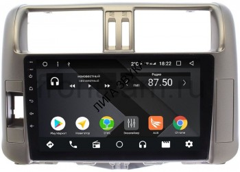 Штатная магнитола Toyota Land Cruiser Prado 150 2009-2013 для авто с усилителем OEM PX9005-4/32 Android Штатная магнитола OEM PX9005-4/32 для Toyota LC Prado 150 2009-2013 (для авто с усилителем) на Android 10 (PX6, IPS, 4/32GB)
