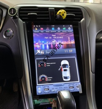 Штатная магнитола Ford Mondeo 5 2015+ без SYNC Carmedia ZF-1809-DSP Тесла-Стиль Android Штатная магнитола Ford Mondeo 5 2015+ без SYNC Carmedia ZF-1809-DSP Тесла-Стиль Android