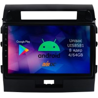 Штатная магнитола Toyota Land Cruiser 200 2007-2015 (отдельный экран климата) Airoc RM-1111 Android DSP 4G