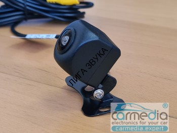 Универсальная автомобильная камера Carmedia ZF-7566FH-front-720P25HZ-CVBS Универсальная автомобильная камера высокого разрешения CARMEDIA ZF-7566FH-front-720P25HZ-CVBS (переднего обзора, прямое изображение, на кронштейне, тип "кубик")