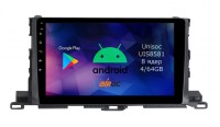 Штатная магнитола Toyota Highlander 3 2014-2020 (поддержка кругового обзора) Airoc RM-1112 Android DSP 4G