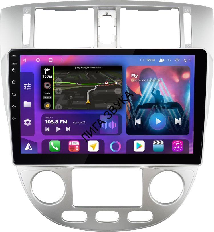 Штатная магнитола Chevrolet Lacetti седан 2004-2013 FarCar (BX3014M 360 климат) Android