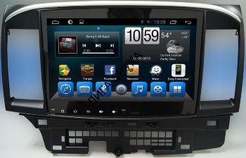 Штатная магнитола Mitsubishi Lancer X 2007-2016 Carmedia KR-1049-T8 Штатная магнитола для Mitsubishi Lancer X 2007-2016 - Carmedia KR-1049-T8 на Android 8.1 c 8-ядерным процессором и 2GB-32GB памяти!