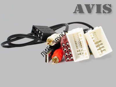 ISO-Переходник для магнитол AVel AVS01ISO (#17) на автомобили Hyundai IX-35 / Solaris / Kia Sportage 2010+ / Rio 2011+ AUX+USB