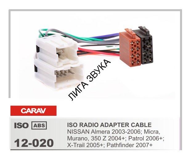 Iso переходник nissan